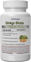 SuperiorLabs Ginkgo Biloba 1200 mg, ei-GMO, Black Pepper for increased Imeytyminen, Ginkgo Extract, Parantaa muistia ja keskittymistä, verenkiertoa tehoste, luonnollinen antioksidantti Nootrooppinen, 120 Veg Caps