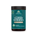 Ancient Nutrition Supergreens Powder, Organic Superfood Powder with Collagen, Valmistettu todellisista hedelmistä, vihanneksista ja yrteistä, Ruoansulatus- ja energiatuki, 25 tarjoilua, 7.5.oz