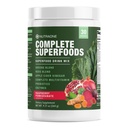 Täydelliset superruoat, vihreät ja punaiset sekoitus*, omenasiideriviinietikka, digestiivinen enzyme Blend*, probioottinen sekoitus*, monivitamiini* (vadelmagranaatti - 30 tarjoilua)