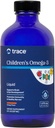 Trace Minerals Children's Omega-3 - Liquid Supplements Tuet Hermoston ja immuunijärjestelmän toiminta - Terveys täydentää lapsille - EPA & DHA tukee aivojen ja silmien kehitys - Orange, 8 fl oz