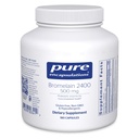Puhtaat kapselit Bromelain 2400 500 mg - Ruoansulatuselimistön ja luuston hoitoon - tuki nivelille ja lihaksille* - Proteolyyttiset entsyymit - Vegaani - 180 kapselia