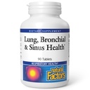 Natural Factors Lung, Bronchial & Sinus Health - hengitysteiden terveys täydentää - tukee Lung & Sinus Health - tukee tervettä keuhkokudosta ja limaa johdonmukaisuus - 90 tablettia (90 tarjoilua)