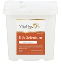 Vita Flex Pro E & Selenium Supplement, E-vitamiini ja Selenium Powder for Horse, Balanced Antioxidants, E-vitamiini, Hevosvitamiinit ja Minerals, 4 lb, 64 päivän toimitus