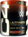 Cellucor C4 Ultimate x WWE Pre Trenout Powder Nectarine Guava Knockout - Sokeriton Esiworkout Energy Supplement miesten ja naisten - 300mg kofeiini + 3,2g Beta Alanine + Patentoitu Creatines - 20 tarjoilua