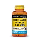 Mason Natural Glukosamiini Complex Plus MSM C-vitamiini - tukee yhteistä terveyttä, parempaa joustavuutta ja liikkuvuutta, 90 kapselia