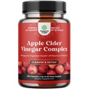 Omenaviinietikkakapseleiden puhdistaminen - ACV Cleanse and Detox Pills for Gut and Digestive Health with Slimming Cayenne - Extra Strength ACV Capsules for Gut Cleanse and Full Body Detox (60 Servings)