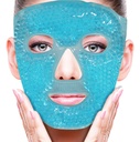 ZNÖCUETÖD Cold Face Eye Mask Ice Pack Vähentää kasvot Puff, Tummat ympyrät, Gel Helmet kuuma kylmä pakkaus Pack, Face SPA naisten nukkuu, paine, päänsärky, ihonhoito, Post Laser hoito[sininen]