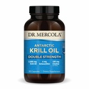 Dr. Mercola Antarktis Krill Oil Double Strength - 2000 mg - Omega-3 täydentää EPA & DHA - Tukee aivot, sydän, Joint & Immuuni Terveys - GMO-vapaa & Gluteeniton - 90 kapselia (30 Servings)