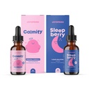 JoySpring Magnesium Sitraatti ja SleepBerry Melatoniini neste lapsille