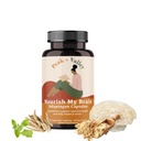 Peak + Valley Nootrophic Brain Support Supplement for Memory & Focus with Lion's Mane Mushroom & Ashwagandha - 60 Ct Adaptogen Kapselit - Aikuiset / Seniorit - Kognitiivinen, aivojen suoni, Energy Formula