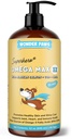 Wonder Paws Fish Oil for Dogs - Omega 3 koiralle Alaskan Salmon, Turska & Krill Oil - EPA DHA rasvahapot - vähemmän vuodatus & kutina - iho, nivelet, Immuno & Heart Health - nestemäinen täydentää (32 oz)