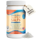 Tri. Liz Cruz Super Salts - Elektrolyytit, Hydraating Powder w/ Natrium, Magnesium, Kalsium, Kalium, Curbs Cravings, Ei sokeria tai keinotekoinen maku