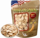 1 pussi American Wisconsin Ginseng Slices - Panax Ginseng. Tehostaa kehon immuniteetin, energia & kestävyys miehille ja naisille