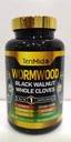 Wormwood Capsules Supplement for Miehet ja naiset, 10in1 Formula Black Walnut, Koko Mausteneilikka, Turmeric, Cayenne Pepper & More - Ruoansulatus, Immuunituki - Ravintola Rich - 150 kapselia