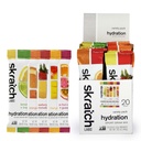 Skratch Labs Hydration Packets - Hydration Drink Mix, Variety Pack (20 Single Serving Packets) - Elektrolyttijauhe kehitetty urheilijoille ja urheilu suorituskykyä, Gluteeniton, Vegan, Kosher