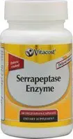 Vitacost Serrapeptase Enzyme - 60 kasviskapselia - Enteric päällystetty - Viivästynyt julkaisu