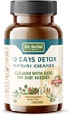 10 päivää Detox Natural Cleanse helppoa Ruokavaliota tarvitaan (60 Mini Softgels)