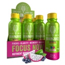 AivotJuice Kids Brain & Immuuni tuki Shot, Gluteeniton täydentää shotit energia, keskittyä, immuniteetti D-vitamiini, C, B, Alpha GPC & Organic Ginger Root, ikä 5+, Dragon Berry, 2.5 fl oz, 12 pakkaus