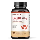 CoQ10 300mg - 120 kapselia - suuri imeytyminen - ei- geenimuuntogeeniset organismit - Gluteeniton - Coenzyme Q10 - CoQ10 kapselit