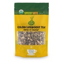 SpeedyVite Colon LifeBoost Tea Detox and Cleanse - Organic Pu'er tee inkiväärillä, sitruunaruoho - parantaa Colon Health and Function
