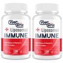 Liposomal Immuunituki täydentää aikuisille, Complex L-Lysine 1500 mg, Vitamiinit, Minerals & yrttiuutetta, kattava päivittäinen hyvinvointi Blend miesten & naisten - 240 kapselia