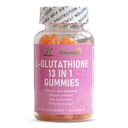 L-glutationi 13:lla 1 Gammat, 1200 mg, vähentää ryppyjä ja anti-aging, 60