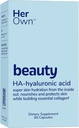 Hänen oma kauneus Hyaluronic Acid kapselit, ihon nesteytys, ravitsee ja suojaa ihoa, Essential Collagen, Hyaluronic Acid, tukee kaunis iho, sinkki, magnesium, C-vitamiini, 60