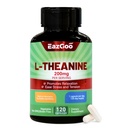 L-Theanine 200mg, Aminohappo täydentää tukea rentoutumista, stressiä, L Theanine kapselit - ei-GMO, Gluteeniton, 120 Veg kapselit