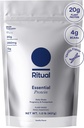 Ritual Prenatal Vegan Protein Powder: Koliini tukemaan prenataalia, synnytyksen jälkeistä, < imetystä, 20g Organic Pea Protein from Regenerative Farms in USA, Gluteeniton, Kasvipohjainen, Sokeriton†, Vanilja, 1Lbs