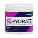AdvoCare Rehydraatti - Elektrolyytti juoma Mix - Sisältää magnesiumia, natriumia, kaliumia ja kalsiumia - antioksidanttia ja Aminohappoa linnoitettu - tukee nesteytys ja talteenotto - viinirypäle, 12.7 oz