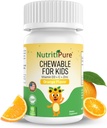 Pureskeltava D3-vitamiini (kolekalsiferoli) 25 mikrog (1000 IU) + sinkki (Zinc Citraatti) 5 mg + C-vitamiini 30 mg lapsille Orange Flavor 90/Bottle (1)