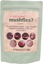 K-Food 7 Mushroom Powder Supplement with Phellinus linteus, Red Reishi, Lion.s Mane, Cordyceps, Chaga, Shiitake, Tremella fuciformis, Production of Korea