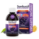 Sambuco Musta Elderberry Syrup lapsille - Elderberry Extract Lapset, Lapset Elderberry Syrup, Musta Elderberry lapsille, Lapset Immuuni tuki - 7.8 Fl Oz