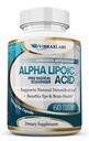 Alpha Lipoic Acid 600 mg kapselit - Extra Strength ALA täydentää - Paras puhdas kasvissyöjä kapselit hermokipua, ihoa, kasvot, silmän ja aivojen Boost ... auttaa ylläpitämään luonnollista myrkkyä, ei-GMO