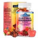 Cortisol lisäravinteet Hormoni Harmony, 17-in-1 Cortisol Gummies for Women & Men Cortisol Reduktor with Ashwagandha, Rhodiola Rosea, Pyhä Basil, Valerian tuki Stressi Relief & Cortisol Balance