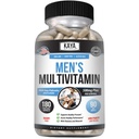 Kaya Naturals Multivitamiini miesten - miesten eturauhas Monivitamiini - Multi Mineral Daily Supplement - Pillerit miesten - Tukee Terve Prostate - Vitamiinit para Hombres - 180 Kasviskapselit