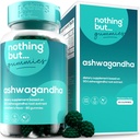 Ashwagandha Gummies for women and men, Ashwagandha Root, lisäravinteet auttaa vähentämään stressiä, immuniteetit ja parantaa unta, gluteeniton & non GMO, 60 Vegaani Ashwagandha Gummies