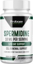 Probase Nutrition Spermidiini (10 mg 99% Spermidiini 3HCL - Kolmas osapuoli testattu) 120 kapselia - 100x Enemmän Potent Than Wheat Germ Extract, Telomere Health ja ikääntyminen 120-päivä tarjonta - yhtä tehokas kuin NMN