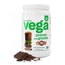 Vega Protein and Greens Protein Powder Chocolate (19 tarjoilua) - 20g Kasviperäistä proteiinia Plus kasviksia, kasviksia, ei GMO, Pea Protein for Women and Men, 1.4lb (Packaging May Vary)