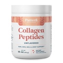 Pattern Wellness Collagen Peptides Powder (tyyppi I & III) - Hiukset, kynnet, iho ja yhteinen terveys - Grass Fed & Pasture Raised - Hydrolysoitu kollageeni, ei-GMO, Dairy Free, & Keto - makuamaton (16 Oz)