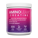 AminoLean Creatiini naisille ja miehille, puhdas Micronized Creatiini Monohydraatti Powder täydennysosa lihasten sävytys, mielialan tuki, energia Boost, ja aivojen terveys, 300g