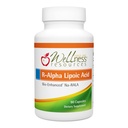 Wellness Resources R Alpha Lipoic Acid RALA Supplement - 90 kapselia - stabiloitu R-lipoiinihappo ja Bio-Enhanced Na-RALA Maximum Biosability - R-Ala non-GMO and Gluten Free