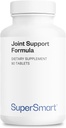 Supersmart Joint Support Formula (High Potency Complex) - Glukosamiini, Chondroitin, Hyaluronihappo, MSM - Joint Support Supplement .