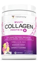 Multi Collagen Peptides Powder for Women - Hydrolysed Flavored Collagen Powder for Women with Tyypit I II III V & X C-vitamiini & Hyaluronic Acid for Hair Skin and Nails (Pink Lemonade) - 30 Servings