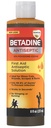 Betadine Antiseptinen ensiapuliuos, Povidoni-jodi 10%, infektiosuoja, tappaa germs pienissä paloissa Scrapes ja Burns, No Sting Lupauksia, Ei alkoholia tai vetyperoksidia, 8 FL OZ