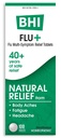 BHI Flunssa + kylmä Multi-Symptom Relief Natural Safe Non-Drowsy Remedy 11 Kohdennetut homeopaattiset vaikuttavat ainesosat kehon särky, väsymys, vilunväristykset & päänsärky - 100 tablettia