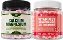 Kasveihin perustuva kalsiumlisä + B1-vitamiinilasit