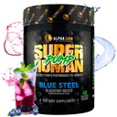 AAKKOSELLINEN LION Superhumanin pumppu Esiharjoittelujauhe, nootrooppinen kofeiini ja Stim Free Preworkout lisäravinteet, typpioksidi Booster, lihasten kasvu, energia & Focus (42 tarjoilua, mustikka teräsmaku)