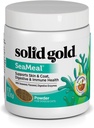Solid Gold Cat & Dog Multivitamiinum Powder - Kelv Powder, Omega 3 & Vitamiineja hampaiden, Ruoansulatus, Immuuni, ihon ja turkin terveys - Multi Vitamiineja koirille ja kissoille - Kissan ja koiran elintarvikkeiden Lisäaine täydentää - 5oz