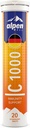 Bestseller - AlpenWell C-vitamiini - 1000 mg + Sinkki - Immuuneja tukea - 20 femervescent vitamiini juomatabletit, Ei sokeria + vähäkalorinen täydentää, oranssi maku [sokeriton]